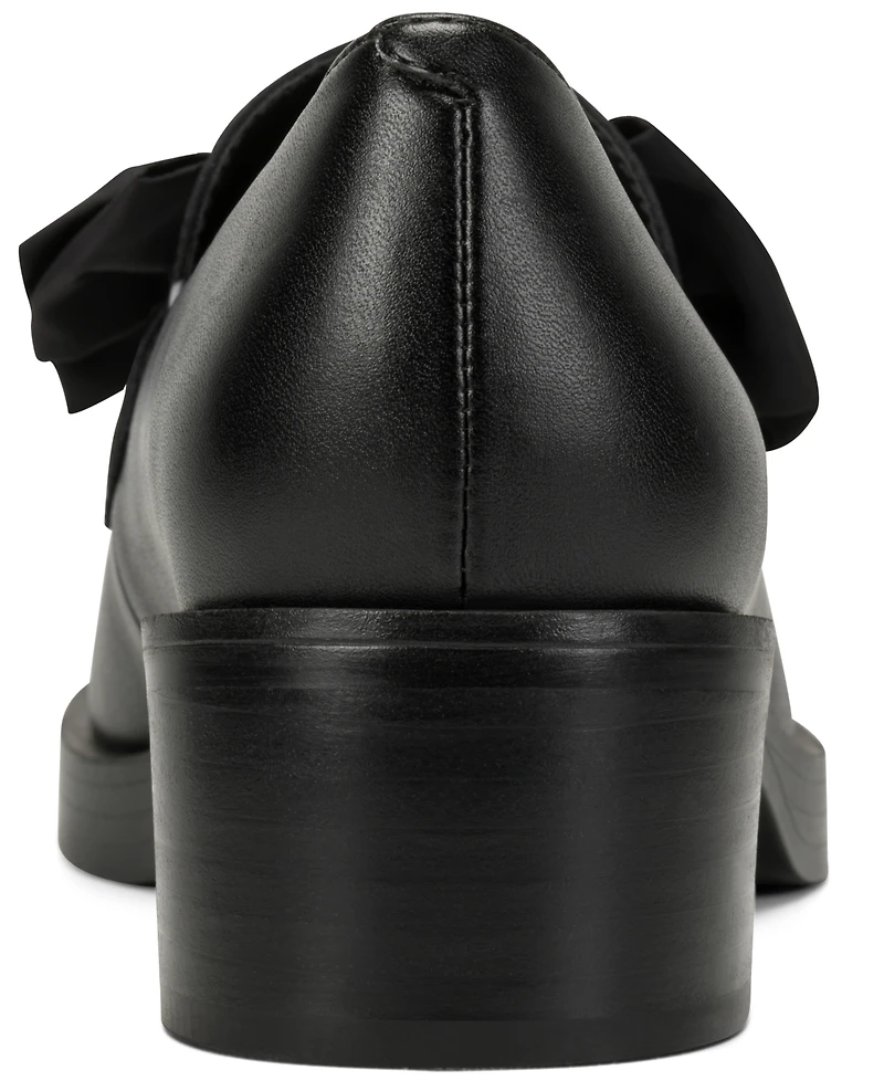 Karl Lagerfeld Paris Women's Camilia Fan Polka-Dot Loafers