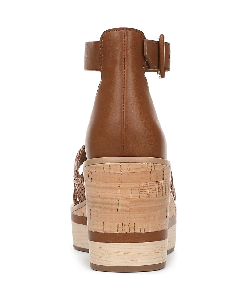 Franco Sarto Women's Madaya Round Toe Strappy Sandals