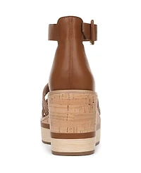 Franco Sarto Women's Madaya Round Toe Strappy Sandals