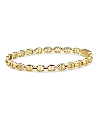 Devata Mariner Anchor Bangle Bracelet in Sterling Silver