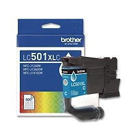 Brother LC501XLCS 500 Page-Yield High-Yield Ink - Cyan