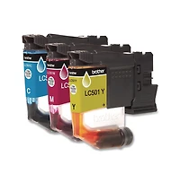 Brother LC5013PKS 200 Page-Yield Ink - Cyan/Magenta/Yellow (3/Pack)