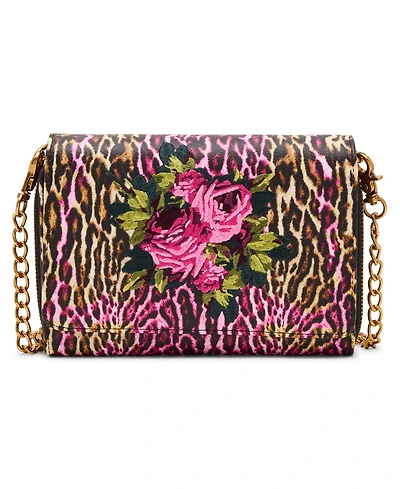Betsey Johnson Ring Pop Patent Crossbody Wallet