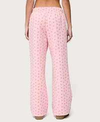 Edikted Womens Flower Power Sweatpants