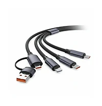 3p Experts 3-in-1 Retractable Charging Cable