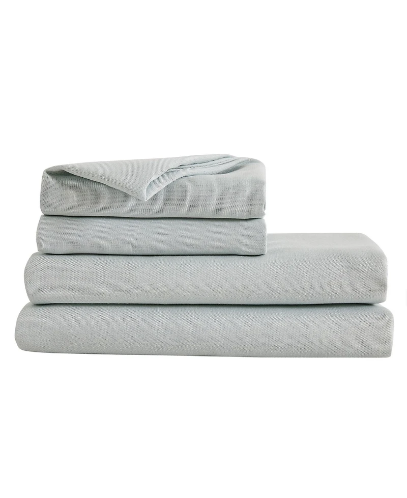 Linery & Co Tencel Lyocell Linen Blend 4-Piece Sheet Set