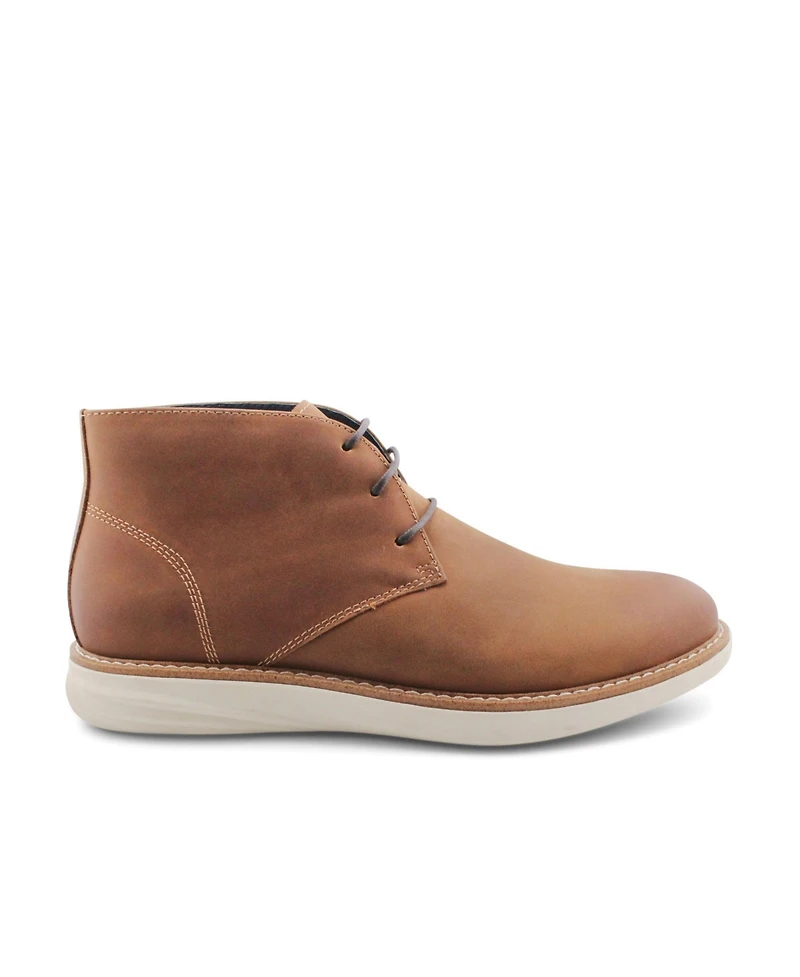 Blake McKay Men's Colton Plain Toe Lace Up Casual Hybrid Chukka Boots