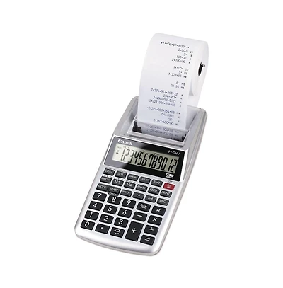 Canon 2203C001 P1-dhv 12-Digit 2 Lines/Sec Palm Printing Calculator - Purple Print
