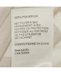 Pre-Owned Zimmermann Women's Dotted Crepe Fil Coupe Pleat Detail Top