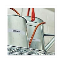 Brother P-Touch TzES941 0.7 in. x 26.2 ft. TZ Extra-Strength Adhesive Laminated Labeling Tape - Black on Matte Silver