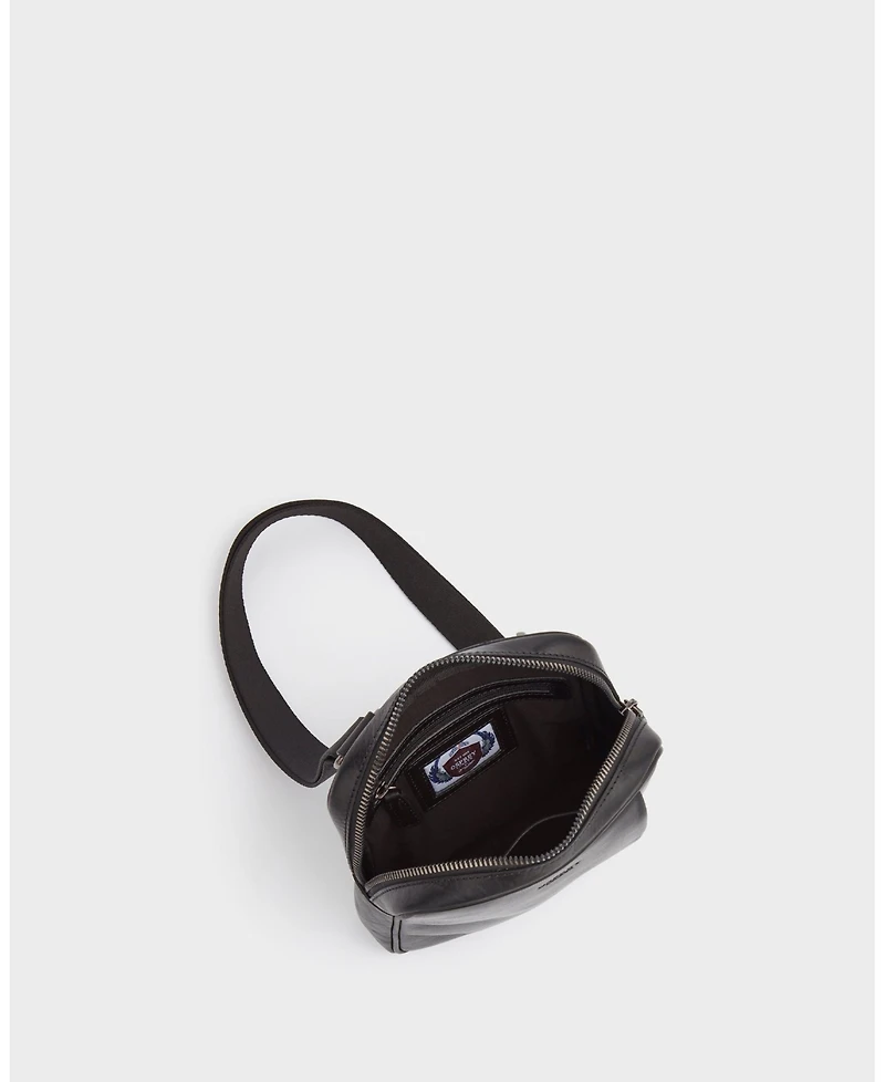 Osprey London The Carter Small Leather 2 Way Messenger Bag