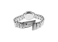 Peugeot Women's 32mm Hex Shape Silver Bracelet Watch