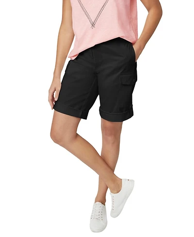 ellos Women's Plus Convertible Cargo Shorts