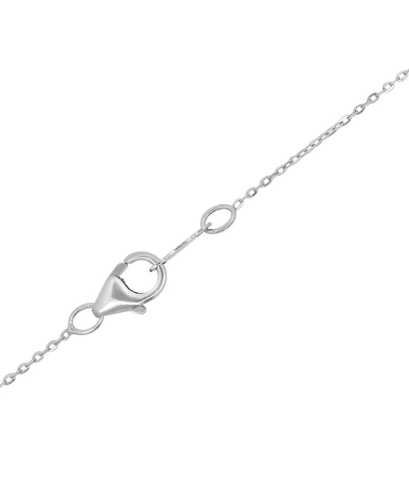 Macy's Diamond Pendant Necklace (3/4 ct. t.w.) in 14k White Gold