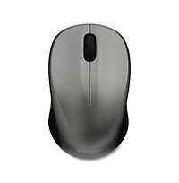Verbatim 99769 2.4 GHz Frequency/32.8 ft Wireless Range Left/Right Hand Use Silent Wireless Blue Led Mouse - Graphite