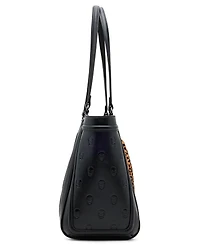 Betsey Johnson Leopard Embroidered Patch Tote