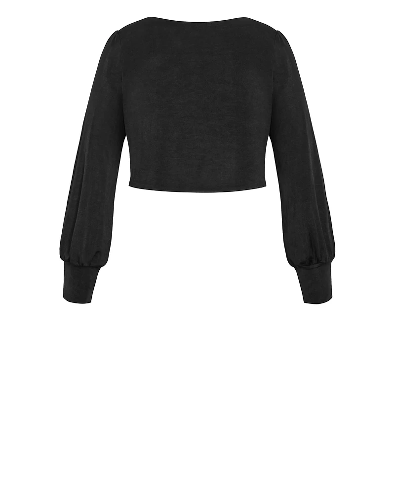 City Chic Women's Plus Baylee Top