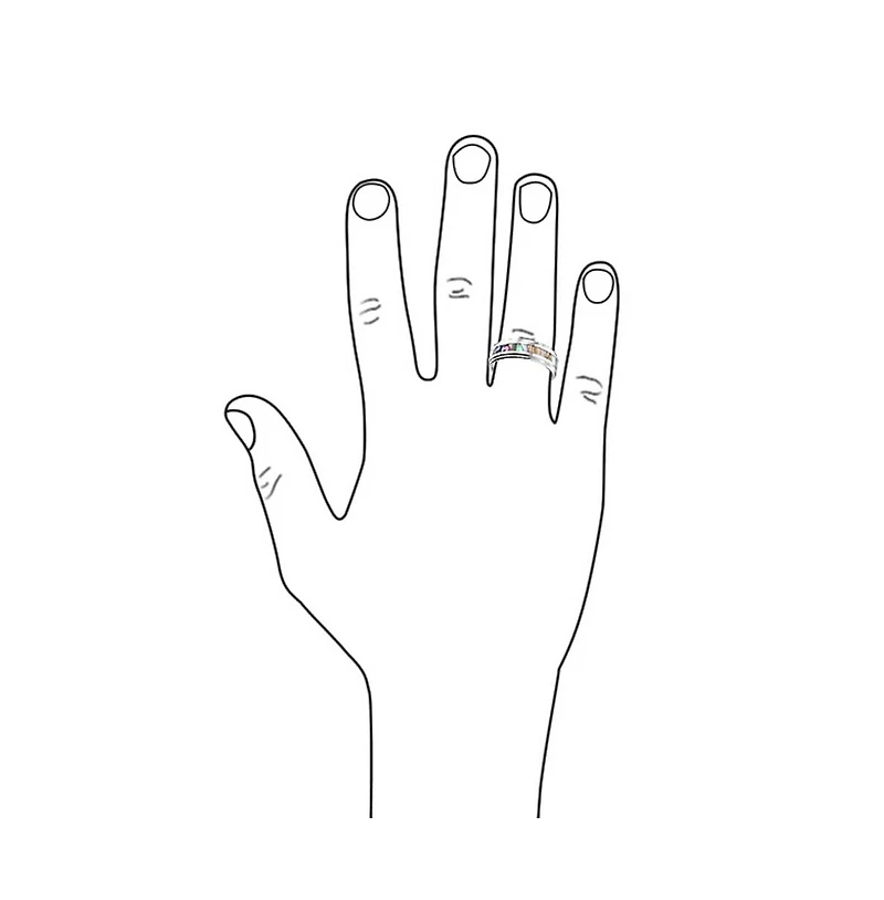 Bling Jewelry Rainbow Abalone Inlay Couples Titanium Eternity Band Rings Comfort Fit 8MM