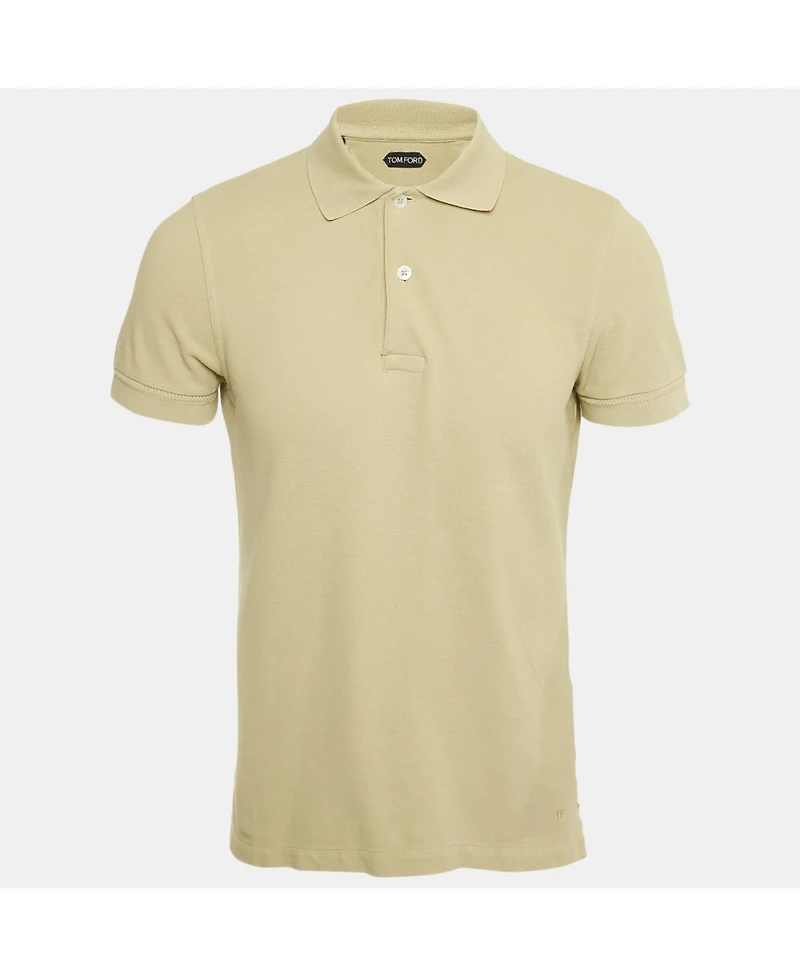 Pre-Owned Tom Ford Men's Cotton Pique Polo T-Shirt