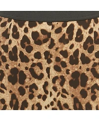 Pre-Owned Dolce & Gabbana Women's Animal Printed Silk Pants