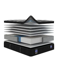 Spring Air Back Supporter Francesca 13.5" Hybrid Plush Euro Top Mattress Set, Full