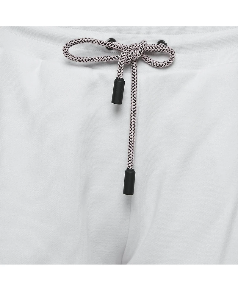 Pre-Owned Roberto Women's Cavalli Sport White Logo Print Cotton Joggers