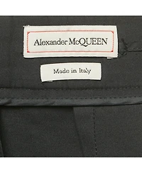 Pre-Owned Alexander Mcqueen Women's Cotton And Silk Tailored Trousers