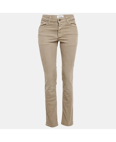 Pre-Owned Zadig & Voltaire Women's Grey Denim Skinny Platine Jeans