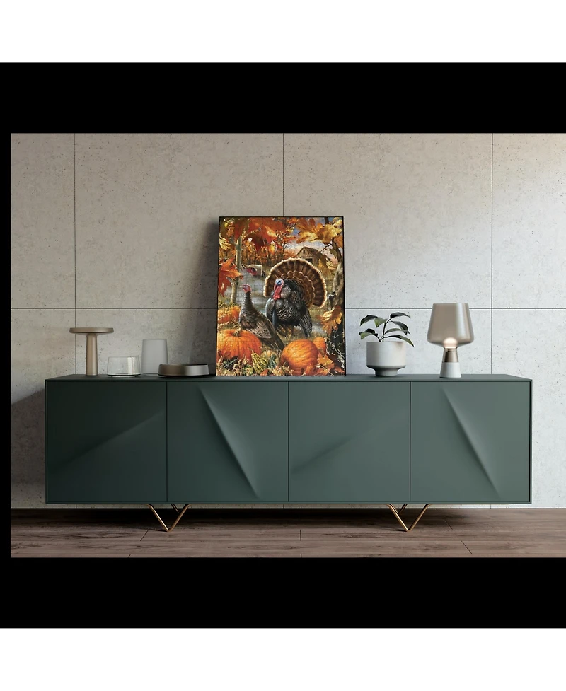 SunsOut Gobbler Farms 1000 piece Jigsaw Puzzle for Adults Large Pieces Thanksgiving