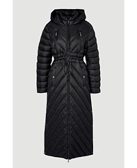 Karen Millen Women's Lightweight Packable Maxi Coat