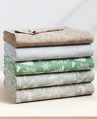 Linery & Co. Ultra-Soft Turkish Cotton Flannel Lodge Print Sheet Set