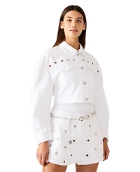 Steve Madden Women's Ring Linked Chain Belt