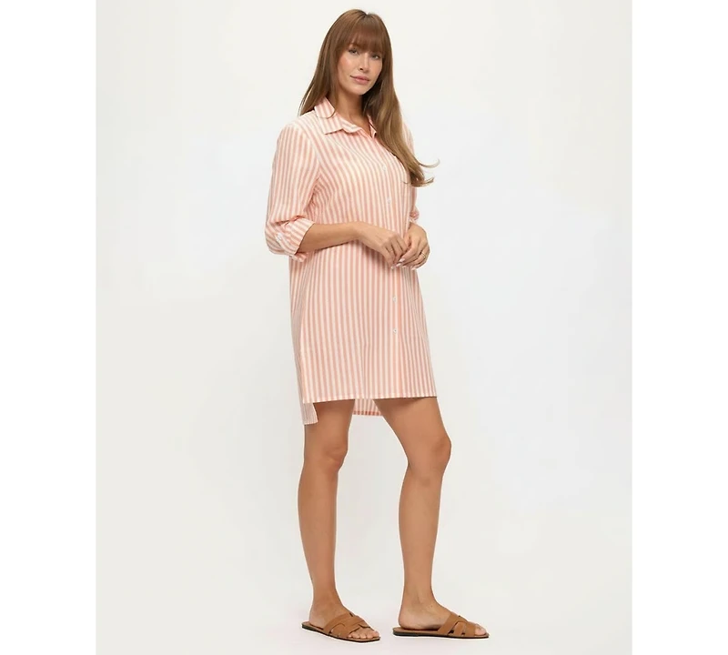 Dotti Women's Striped Beach Shirt