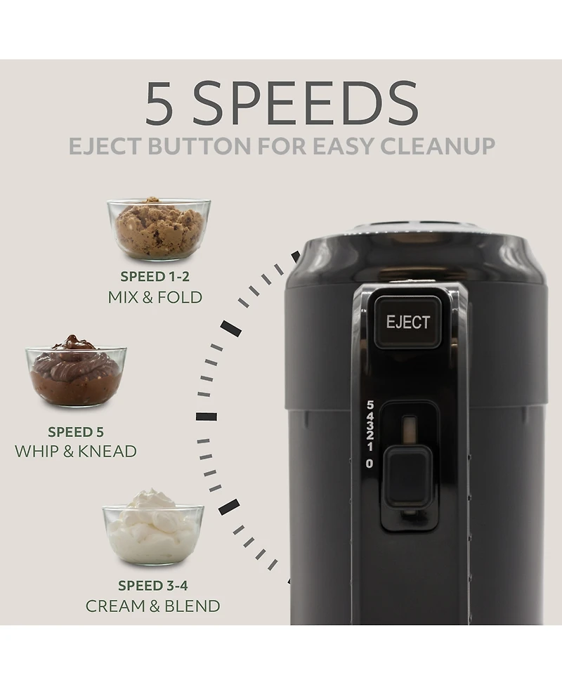 Willow Kitchen 5-Speed Control Hand Mixer
