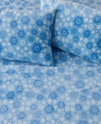 Linery & Co. Ultra-Soft Printed Velvet Plush Sheet Set