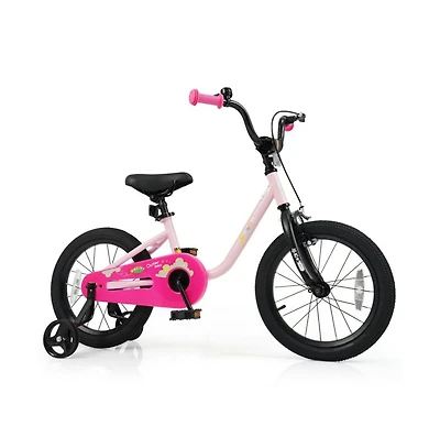 Hongge 16 Inch Kids Bike with Training Wheels for Ages 3–7