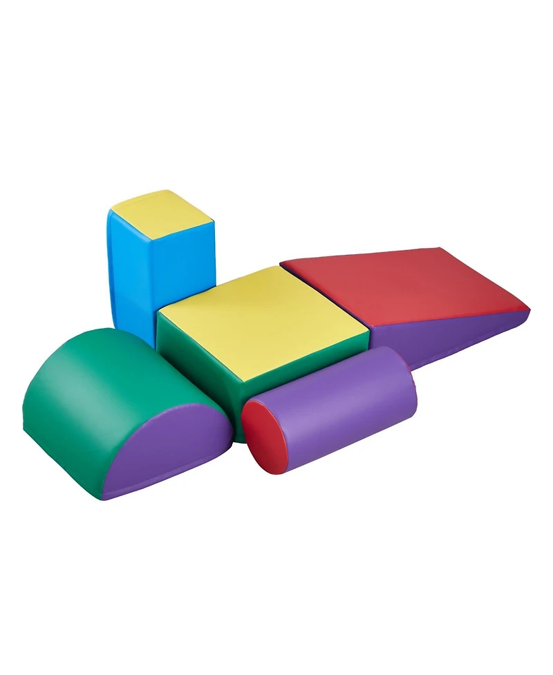 Hongge Foam Climbing Blocks Set 5-Piece Indoor Toddler Playset