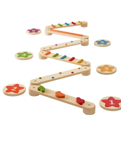 Hongge Kids Balance Beam and Stepping Stones Set 6 Pcs