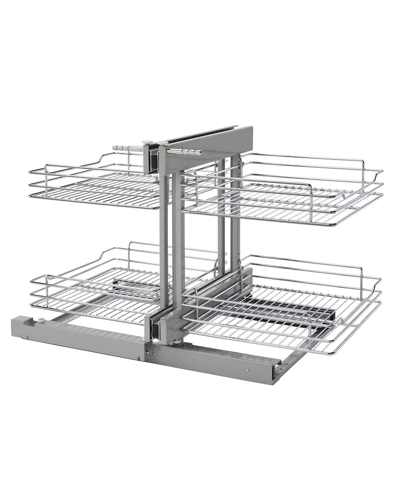 Rev-a-Shelf 18" Blind Corner Kitchen Cabinet Organizer w/ Soft-close, 5PSP-18SC-cr