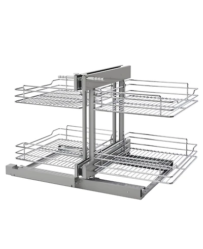 Rev-a-Shelf 18" Blind Corner Kitchen Cabinet Organizer w/ Soft-close, 5PSP-18SC-cr