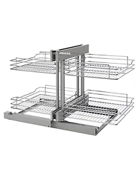 Rev-a-Shelf 18" Blind Corner Kitchen Cabinet Organizer w/ Soft-close, 5PSP-18SC-cr