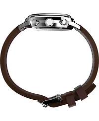 Timex Men's Chronograph Brown Leather Watch, 40mm