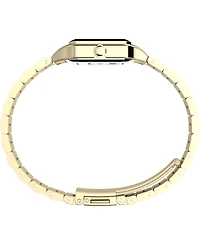 Timex Women's Quartz Analog Gold-Tone Stainless Steel Watch, 23mm