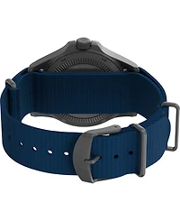 Timex Men's Quartz Analog Black eco-conscious Fabric Watch