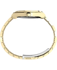 Timex Men's Quartz Analog Gold-Tone Stainless Steel Watch, 39mm