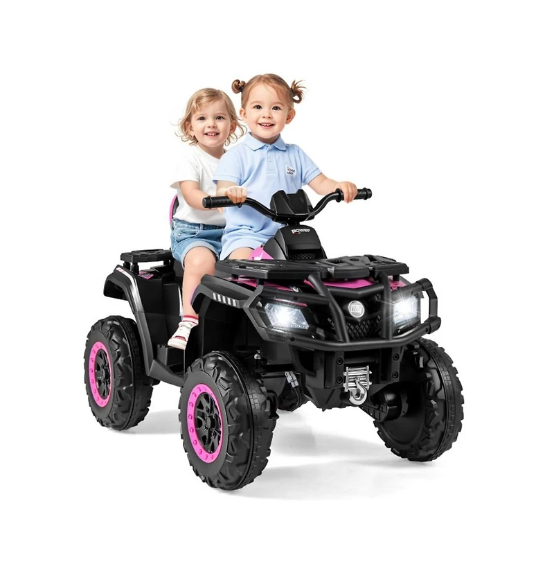Hongge 24V Kids Atv Two Seater with Motors Lights and Music