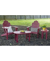 Linon Adirondack Red Coffee Table