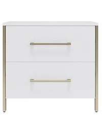 Furniture Emila 3-Pc. Upholstered King Bedroom Set Bed, 2-Drawer Nightstand and Chest