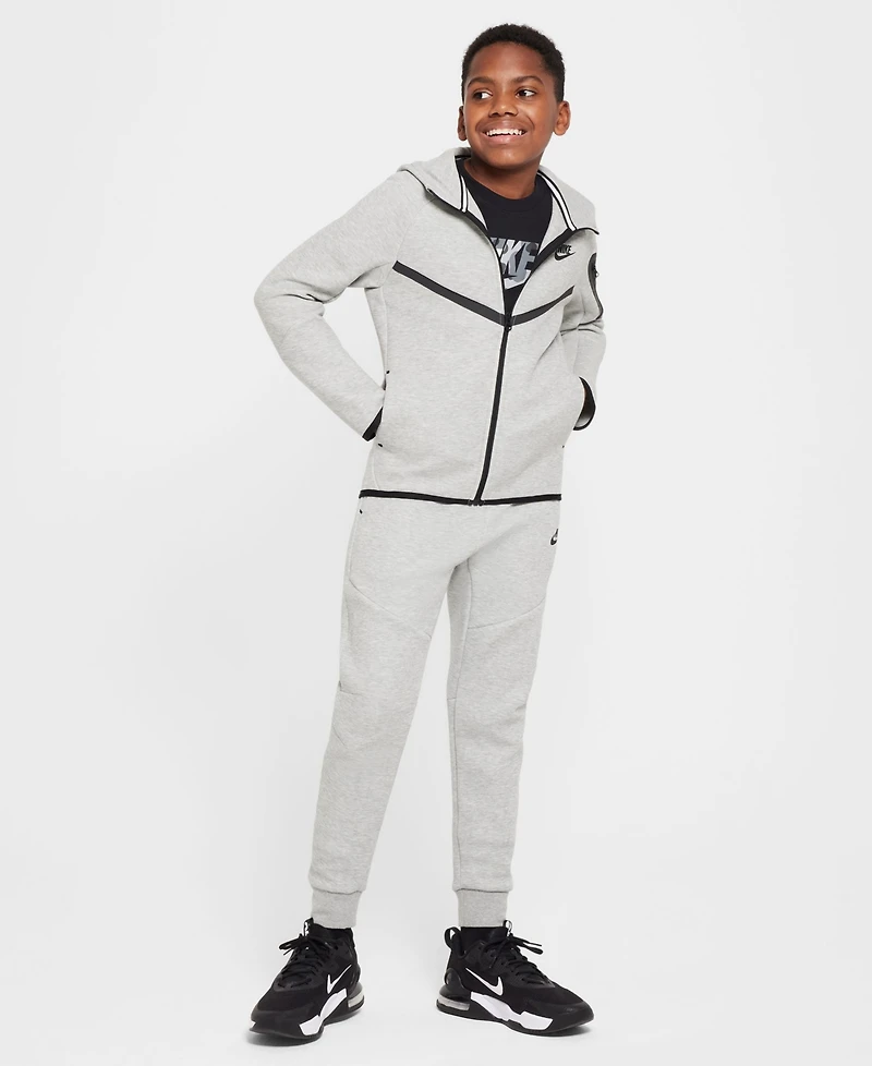 Nike Big Boys Sportswear Full-Zip Tech Fleece Hoodie