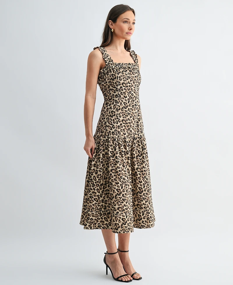 Arose Studio, Inc Women's Raya Dropped Waist Midi Dress